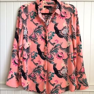 Banana Republic Bird shirt size small